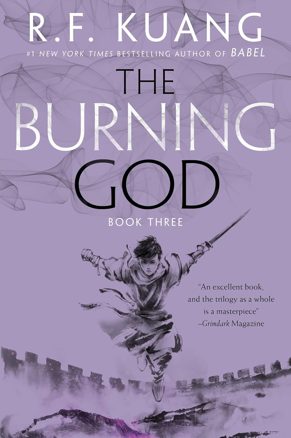 The Burning God cover
